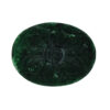 131.40 Cts Natural Emerald Hand Carved Oval Shaped Gemstone PS-1001 - Image 4