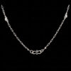 Oxidized Silver Beads Tassels With 925 Sterling Silver Chain SN-1001
