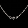 Oxidized Silver Beads Tassels With 925 Sterling Silver Chain SN-1001