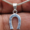 Lucky Horseshoe Charms Pendant Made In 925 Sterling Silver SP05-1003