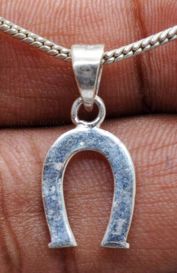Lucky Horseshoe Charms Pendant Made In 925 Sterling Silver SP05-1003