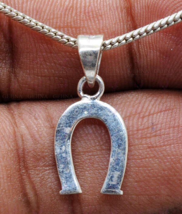 Lucky Horseshoe Charms Pendant Made In 925 Sterling Silver SP05-1003