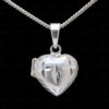 Best Gift !! Heart Shaped Photo Frame Style 925 Sterling Silver Pendant SP05-1004