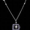 Lemon Topaz Gemstone Necklace In .925 Sterling Silver SN-1007