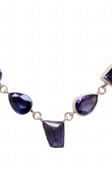 Natural & Rare Color Change Garnet Gemstone Necklace 925 Sterling Silver SN-1009