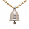 "Laugh Live Love" Bell Shaped Charms Pendant In 925 Sterling Silver SP05-1010