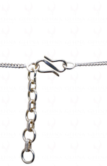 Smokey Quartz Gemstone Necklace In .925 Sterling Silver SN-1010