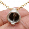 "Laugh Live Love" Bell Shaped Charms Pendant In 925 Sterling Silver SP05-1010