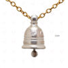 "Laugh Live Love" Bell Shaped Charms Pendant In 925 Sterling Silver SP05-1010