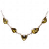 Lemon Topaz Gemstone Necklace In .925 Sterling Silver SN-1011