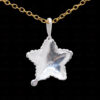 Star Shaped 925 Sterling Silver Charms Pendant SP05-1011