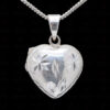 Best Gift !! Heart Shaped Photo Frame Style 925 Sterling Silver Pendant SP05-1012