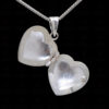 Best Gift !! Heart Shaped Photo Frame Style 925 Sterling Silver Pendant SP05-1012