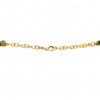 Pearl, Ruby, Emerald & Topaz Gemstone Necklace & Earring Set .925 Silver SN-1012