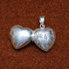 Best Gift !! Heart Shaped Photo Frame Style 925 Sterling Silver Pendant SP05-1012