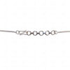 Rose Quartz Gemstone Necklace In .925 Sterling Silver SN-1014