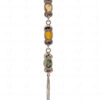 Multi Color Tourmaline Gemstone Sterling Silver Pendant & Earring Set SP04-1016