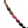 White Sapphire Polikes Studded Traditional Style Necklace In 925 Silver SN-1018