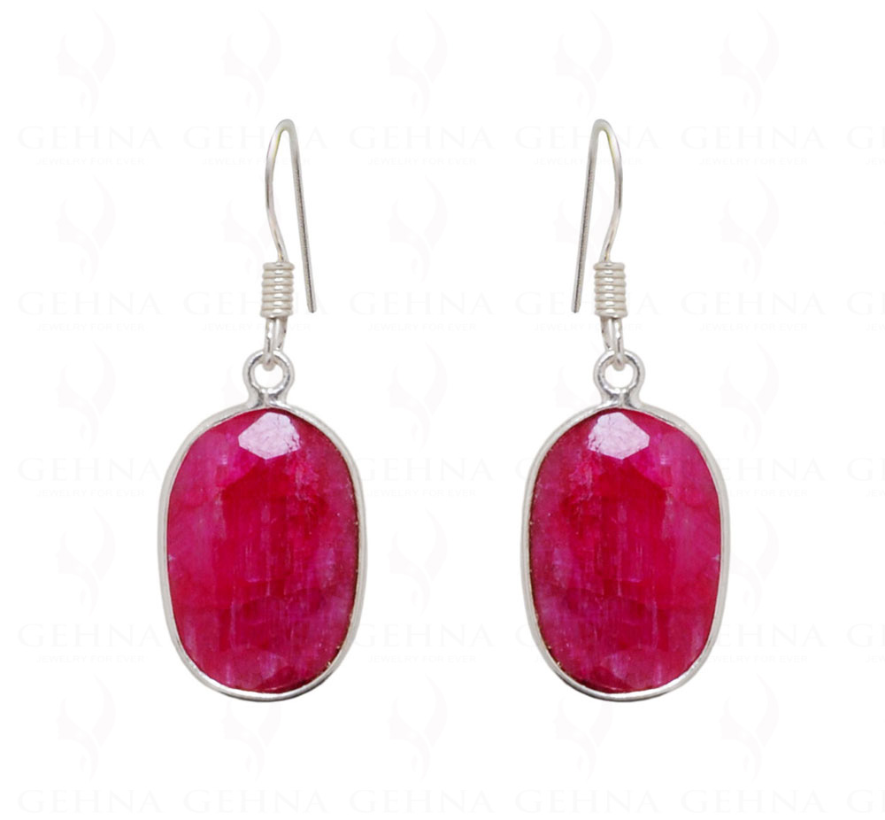 14K Yellow Gold Oval Ruby and Diamond Earrings E6023-07 | John Herold  Jewelers | Randolph, NJ