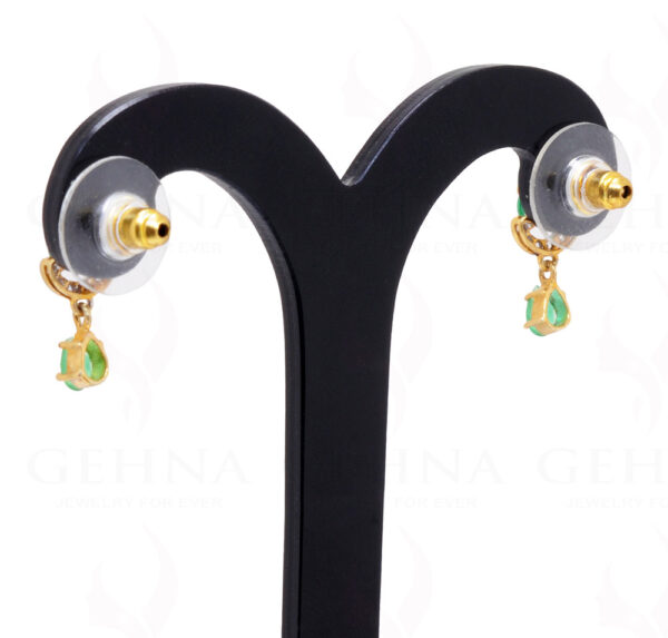 T-Savorite & Topaz Gemstone 925 Sterling Silver Pendant & Earring Set SP04-1026