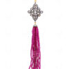 Ruby & Topaz Gemstone Necklace Set In 925 Sterling Silver SN-1027