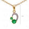T-Savorite & Topaz Gemstone 925 Sterling Silver Pendant & Earring Set SP04-1029