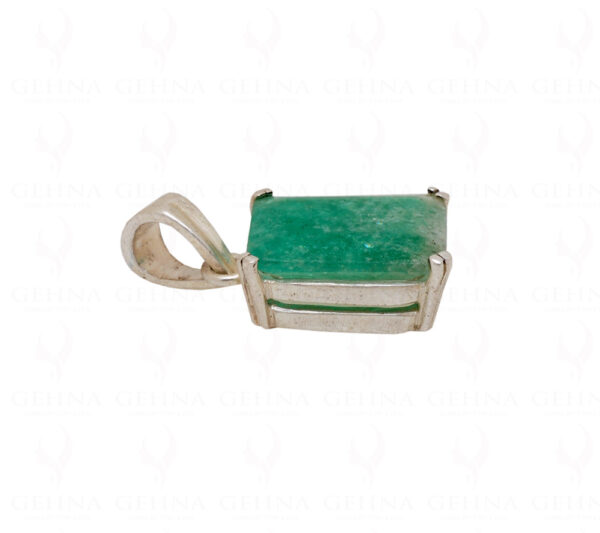 Heated Emerald Gemstone 925 Silver Pendant SP02-1031