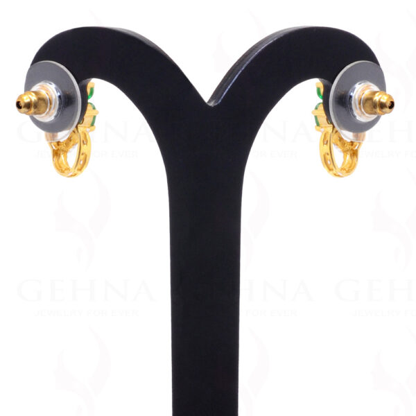 T-Savorite & Topaz Gemstone 925 Sterling Silver Pendant & Earring Set SP04-1032