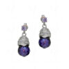 Amethyst & Topaz Gemstone 925 Sterling Silver Pendant Set SP04-1033