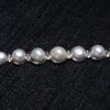 Natural Sea Water Pearl Studded 925 Sterling Solid Silver Bracelet Sb1037