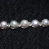 Natural Sea Water Pearl Studded 925 Sterling Solid Silver Bracelet Sb1037