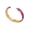 Ruby Gemstone Studded 925 Sterling Solid Silver Bracelet Sb1056