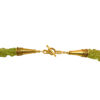 Natural Aqamarine & Green Onyx Gemstone Studded 925 Silver Necklace SN-1061 - Image 5