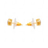 Sapphire Gemstone Studded With Antique Polish 925 Silver Earrings Se011062 - Image 4