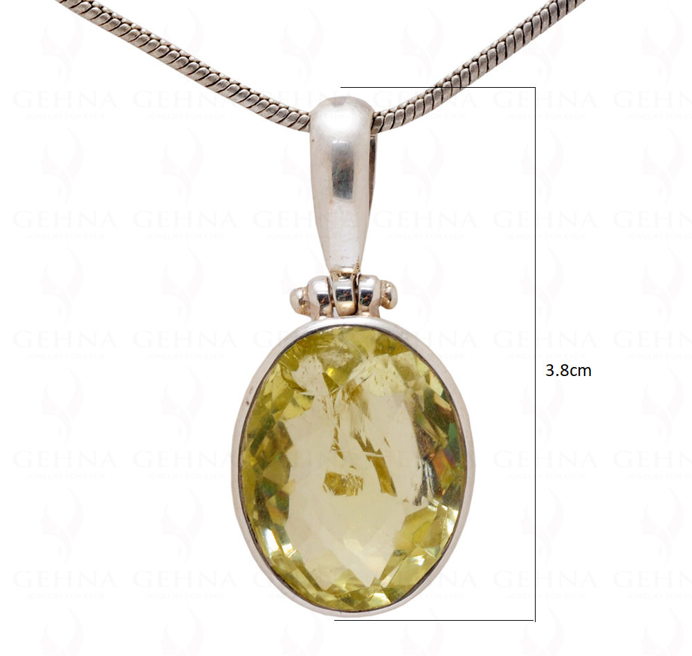 Natural Topaz Necklace Diamond Accents 10K Yellow Gold | Jared