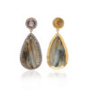 Labourite Gemstone Earrings Made In 925 Sterling Silver For Women Se011091