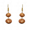 Traditional Gold Coated Nakshi Ball Earring & Necklace Ln011105
