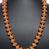Traditional Gold Coated Nakshi Ball Earring & Necklace Ln011106