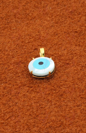 Pearl & Black Spinel “Evil Eye” Pendant In.925 Sterling Silver SP02-1133