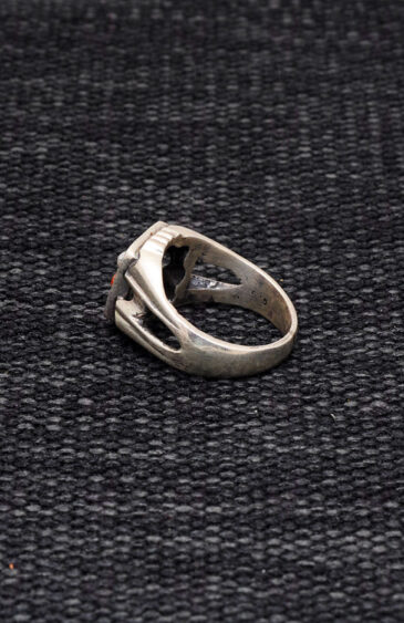 “Navratan” 9 Precious Gemstone Studded 925 Sterling Silver Ring SR-1004