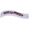 Multi Tourmaline Gemstone Melon Shape Bead Bracelet BS-1010