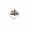 Tourmaline & Blue Topaz Gemstone Studded 925 Sterling Silver Ring SR-1010