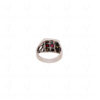 "Navratan" 9 Precious Gemstone Studded 925 Sterling Silver Ring SR-1012
