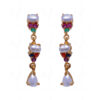 Pearl & Multicolor Stone Studded Choker Necklace & Earrings FN-1021