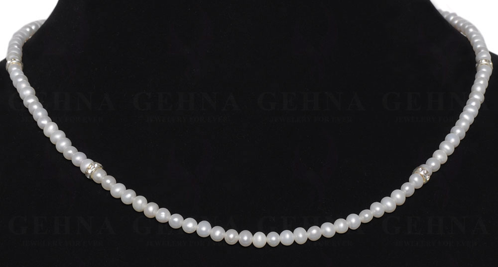 4.5 Mm Natural Sea Water Pearl Strand NM-1023