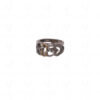 Antique Finish Heart Shaped 925 Sterling Silver Ring SR-1023