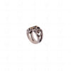 Antique Finish Heart Shaped 925 Sterling Silver Ring SR-1023