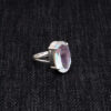 Multicolor Mystic Quartz Gemstone Studded 925 Sterling Silver Ring SR-1024