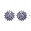 Simulated Diamond Studded Festive Earrings FE-1028