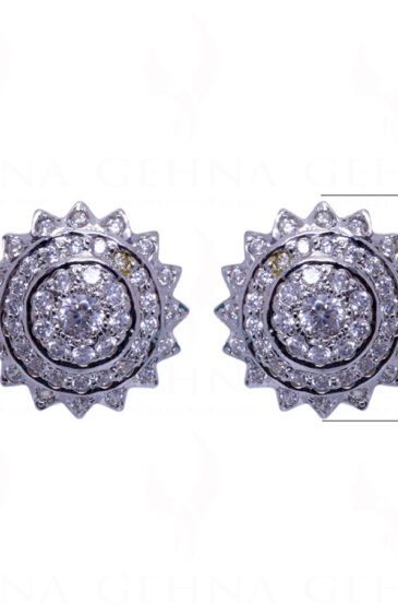 Simulated Diamond Studded Festive Earrings FE-1028